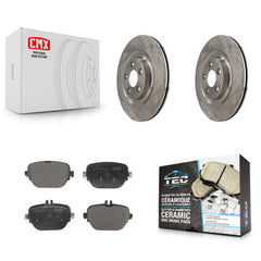 Transit Auto K8T-104804 Disc Brake Kit for 2017-2023 Mercedes-Benz CLS450, Mercedes-Benz CLS53 AMG, Mercedes-Benz E450 & more - Rear product image