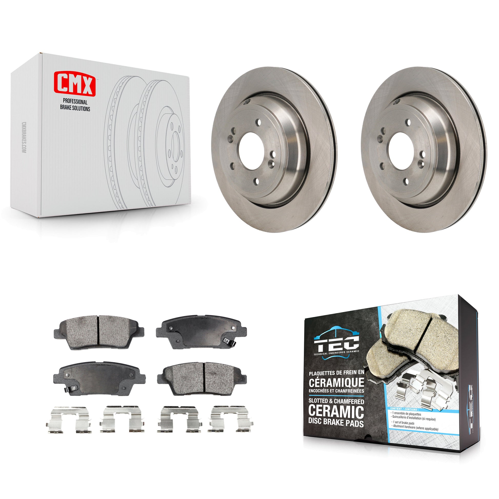 Transit Auto K8T-104806 Disc Brake Kit for 2015 Kia K900 - Rear product image