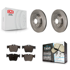 Transit Auto K8T-104809 Disc Brake Kit for 2016-2023 Mercedes-Benz C43 AMG, Mercedes-Benz GLC350e, Mercedes-Benz GLC43 AMG & more - Rear product image