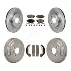 Transit Auto K8T-104814 Disc Brake Kit for 2016-2021 Chevrolet Spark - Front and Rear product image