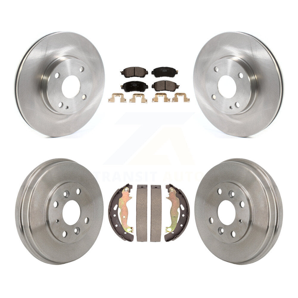 Transit Auto K8T-104815 Disc Brake Kit for 2016-2020 Toyota Yaris, Toyota Yaris iA, Scion iA - Front and Rear product image