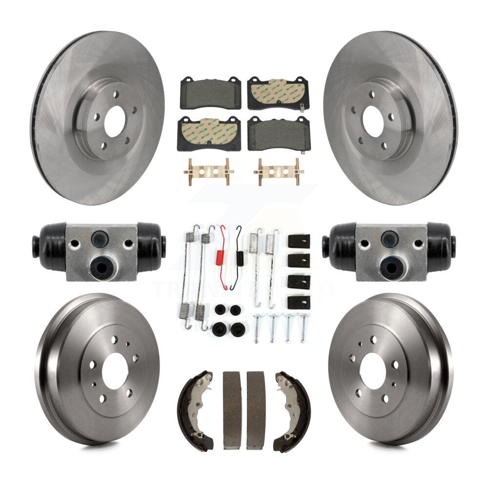 Transit Auto K8T-104816 Disc Brake Kit for 2016-2018 Ford Focus - Front and Rear product image