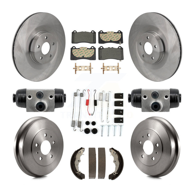 Transit Auto K8T-104816 Disc Brake Kit for 2016-2018 Ford Focus - Front and Rear product image