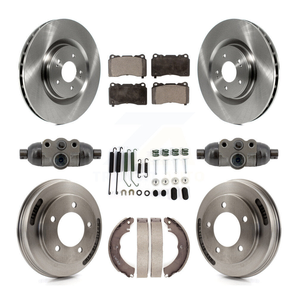 Transit Auto K8T-104827 Disc Brake Kit for 2008 Mitsubishi Lancer - Front and Rear product image