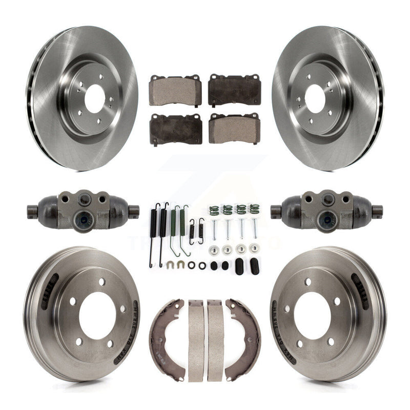 Transit Auto K8T-104827 Disc Brake Kit for 2008 Mitsubishi Lancer - Front and Rear product image