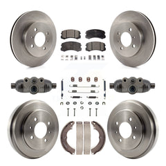Transit Auto K8T-104838 Disc Brake Kit for 2002-2007 Mitsubishi Lancer - Front and Rear product image