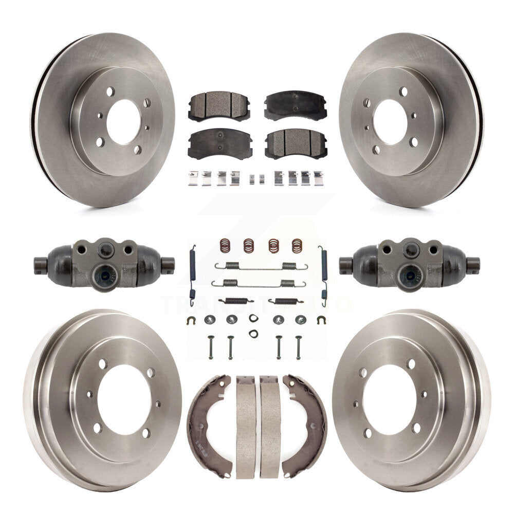 Transit Auto K8T-104839 Disc Brake Kit for 2002-2005 Mitsubishi Lancer - Front and Rear product image