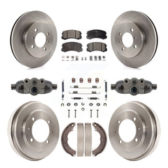 Transit Auto K8T-104839 Disc Brake Kit for 2002-2005 Mitsubishi Lancer - Front and Rear product image