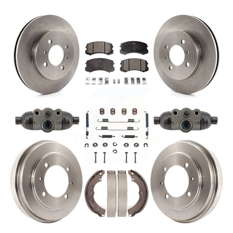 Transit Auto K8T-104839 Disc Brake Kit for 2002-2005 Mitsubishi Lancer - Front and Rear product image