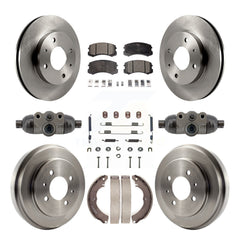 Transit Auto K8T-104840 Disc Brake Kit for 2002-2006 Mitsubishi Lancer - Front and Rear product image