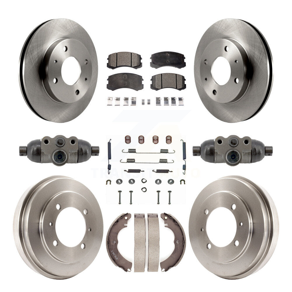 Transit Auto K8T-104841 Disc Brake Kit for 2002-2007 Mitsubishi Lancer - Front and Rear product image