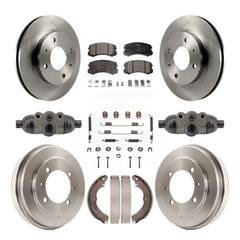 Transit Auto K8T-104841 Disc Brake Kit for 2002-2007 Mitsubishi Lancer - Front and Rear product image