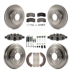 Transit Auto K8T-104843 Disc Brake Kit for 2007 Mitsubishi Lancer - Front and Rear product image