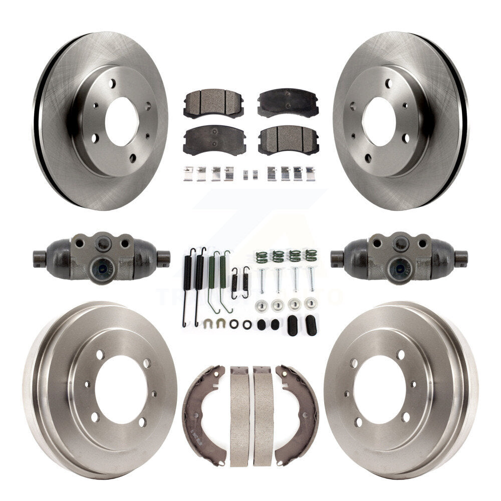 Transit Auto K8T-104844 Disc Brake Kit for 2007 Mitsubishi Lancer - Front and Rear product image