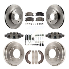 Transit Auto K8T-104844 Disc Brake Kit for 2007 Mitsubishi Lancer - Front and Rear product image