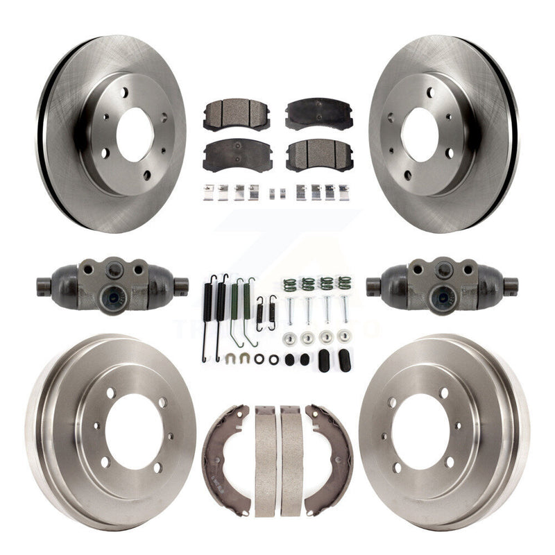 Transit Auto K8T-104844 Disc Brake Kit for 2007 Mitsubishi Lancer - Front and Rear product image