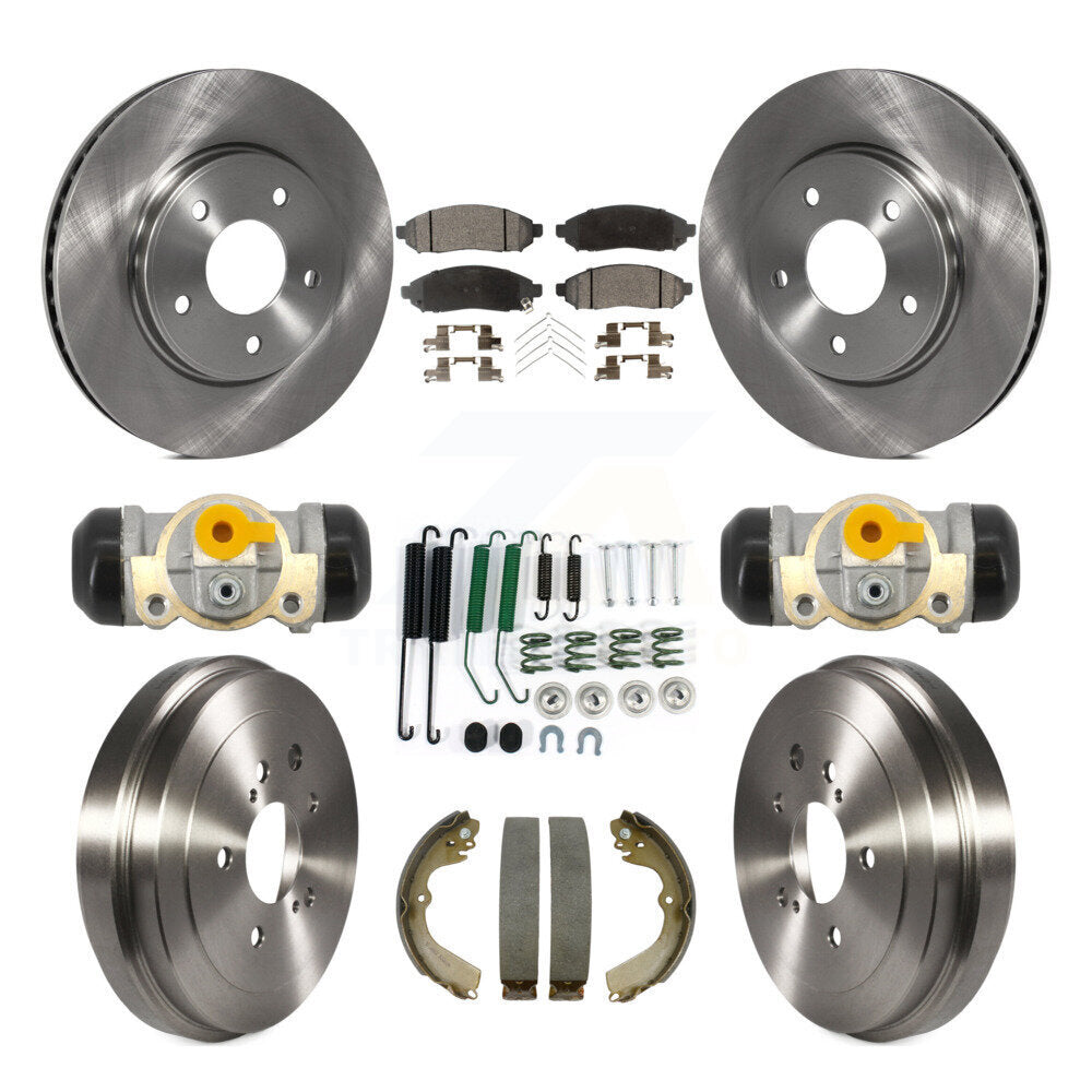 Transit Auto K8T-104845 Disc Brake Kit for 2013-2021 Nissan NV200, Chevrolet City Express - Front and Rear product image
