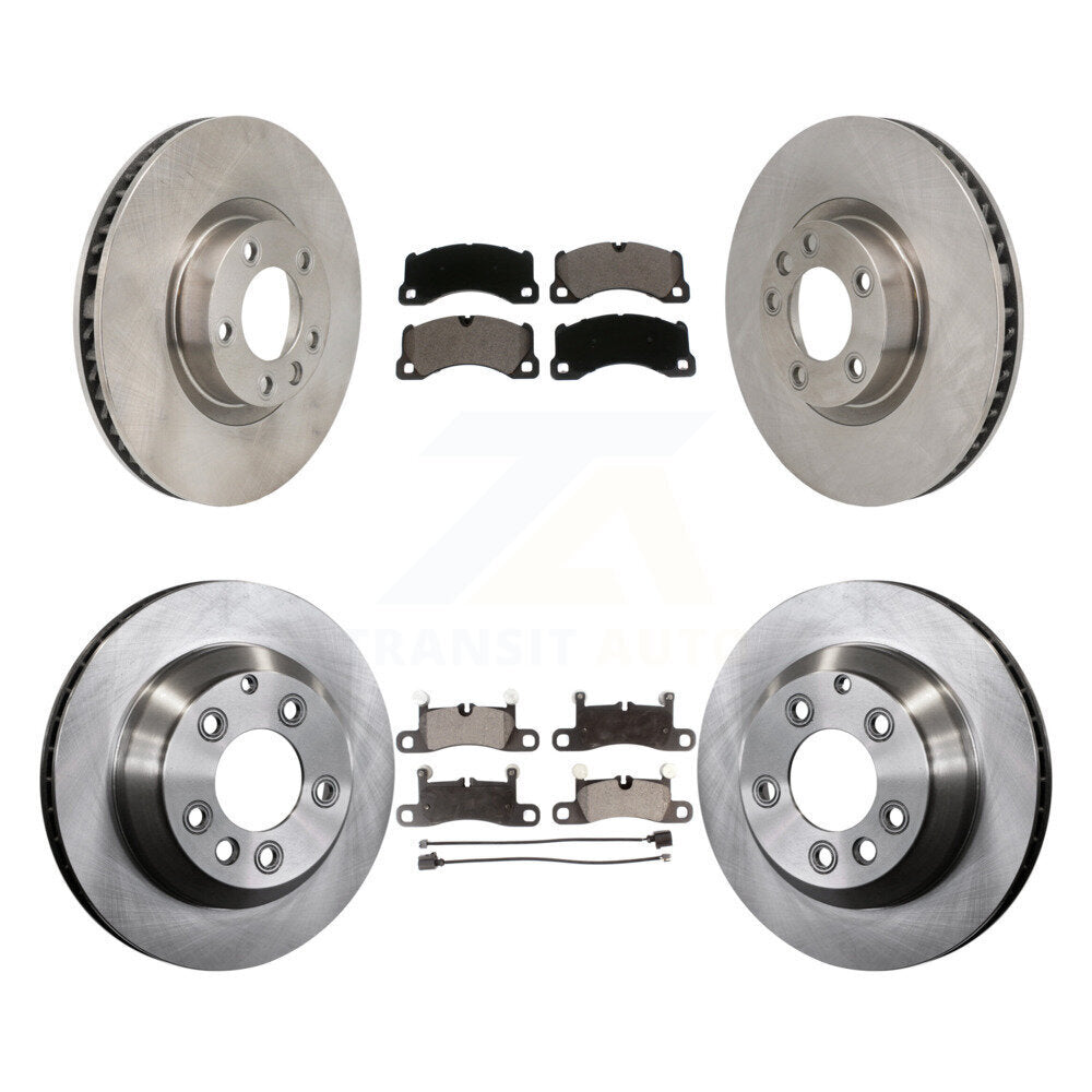 Transit Auto K8T-104850 Disc Brake Kit for 2011-2018 Porsche Cayenne, Volkswagen Touareg - Front and Rear product image