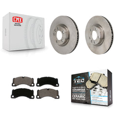 Transit Auto K8T-104854 Disc Brake Kit for 2011-2018 Porsche Cayenne, Volkswagen Touareg - Front product image