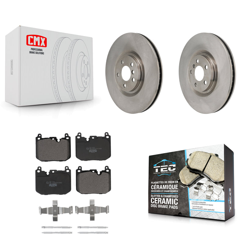 Transit Auto K8T-104855 Disc Brake Kit for 2019-2024 BMW M235i xDrive Gran Coupe, BMW 228i Gran Coupe, Mini Cooper Clubman & more - Front product image