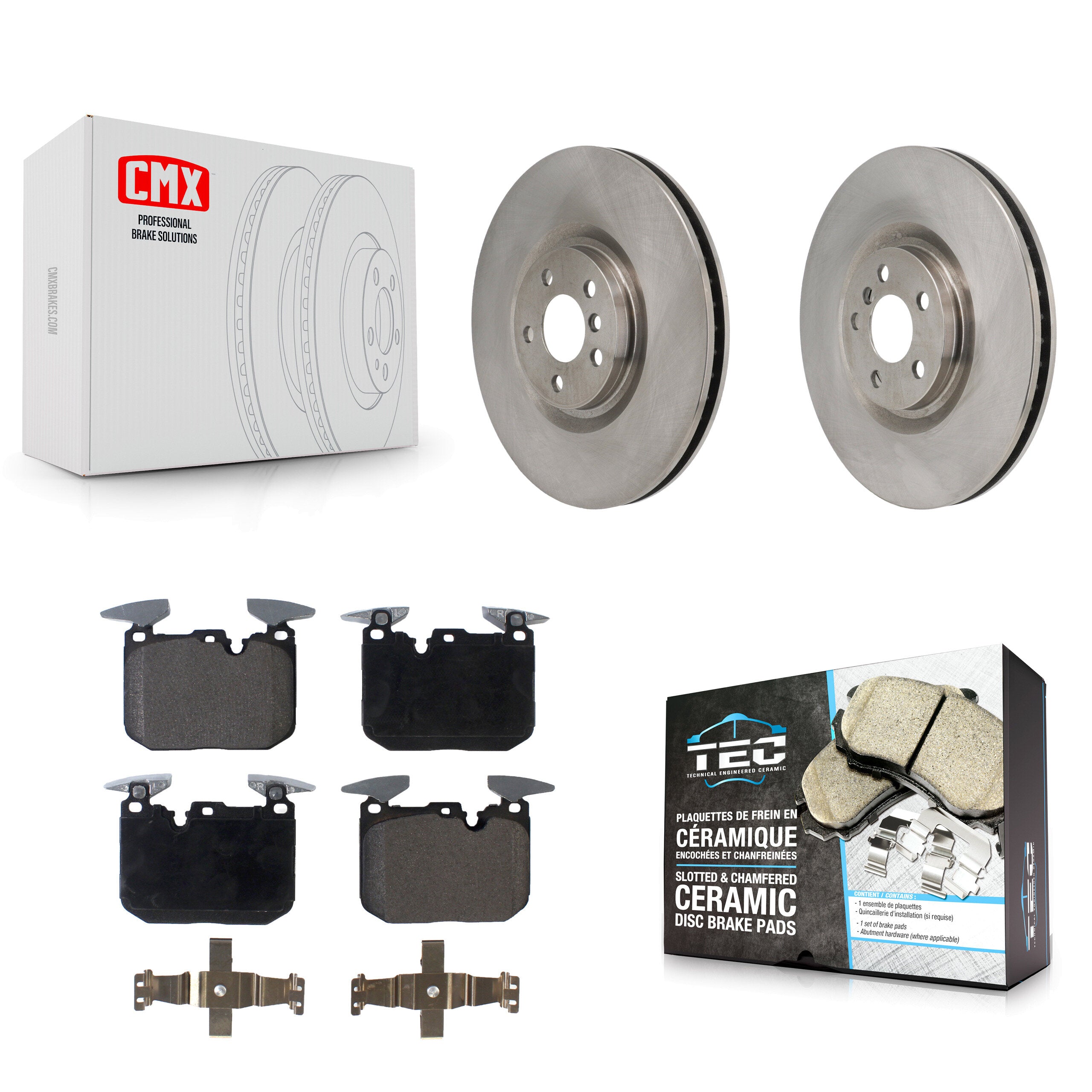 Transit Auto K8T-104856 Disc Brake Kit for 2021 Mini Cooper - Front product image