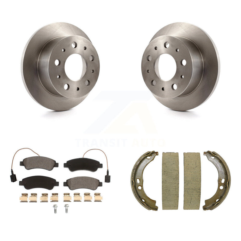 Transit Auto K8T-105373 Disc Brake Kit for 2014-2021 Ram ProMaster 1500, Ram ProMaster 2500, Ram ProMaster 3500 - Rear product image