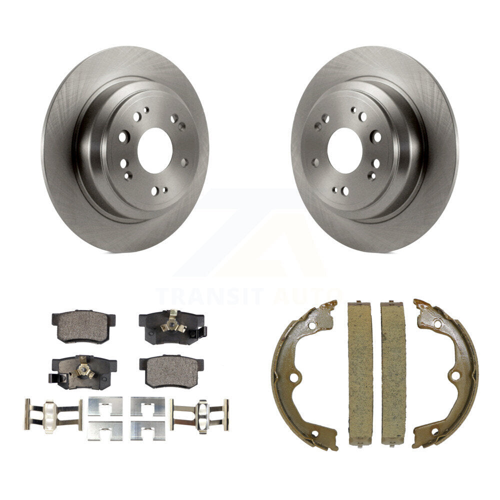 Transit Auto K8T-105376 Disc Brake Kit for 2010-2015 Honda Crosstour, Honda Accord Crosstour - Rear product image
