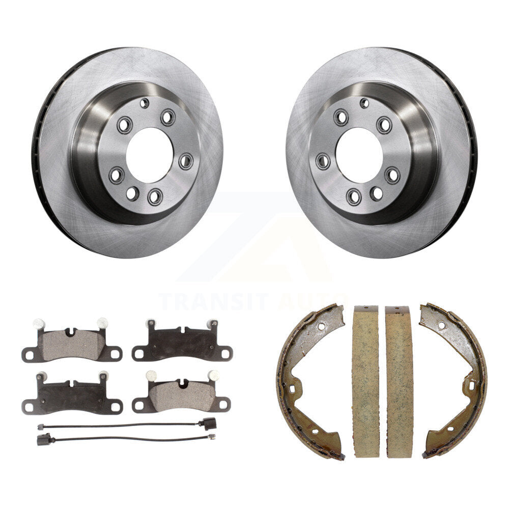 Transit Auto K8T-105377 Disc Brake Kit for 2011-2018 Porsche Cayenne, Volkswagen Touareg - Rear product image