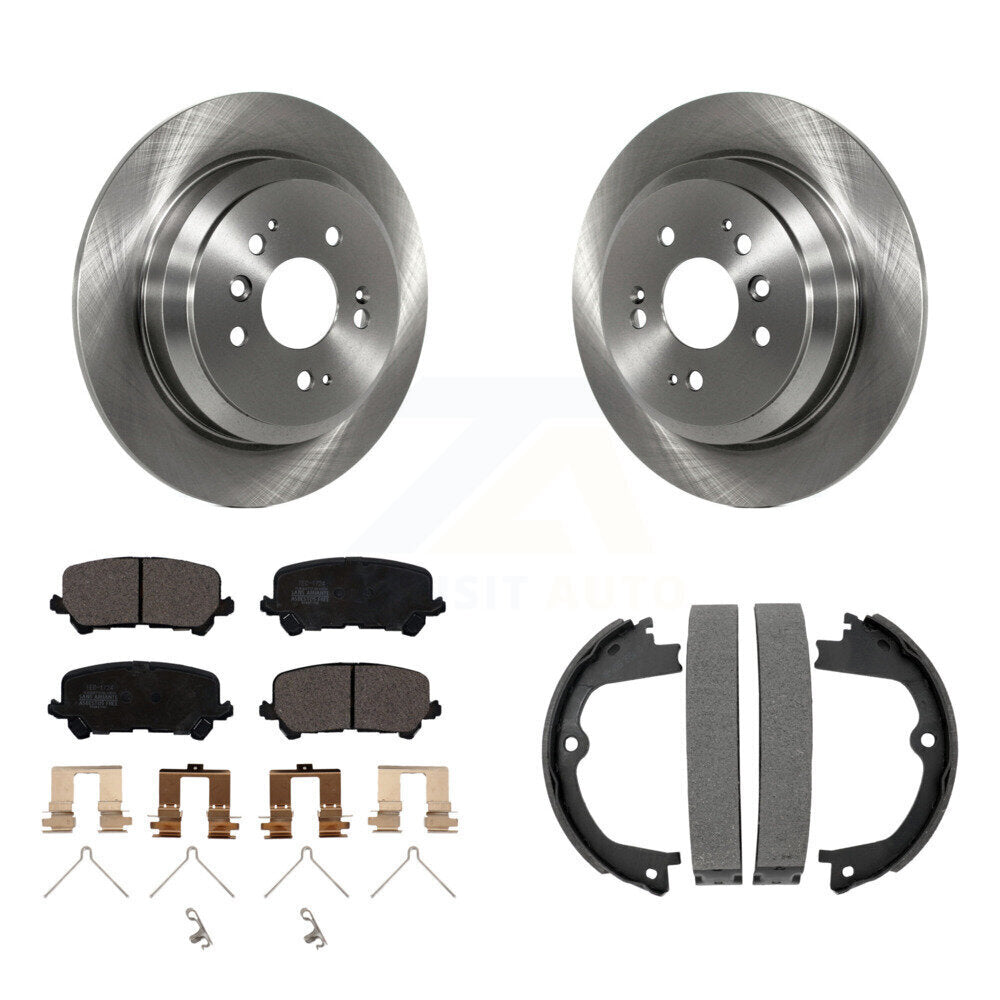 Transit Auto K8T-105379 Disc Brake Kit for 2016-2024 Honda Passport, Honda Ridgeline, Honda Pilot - Rear product image