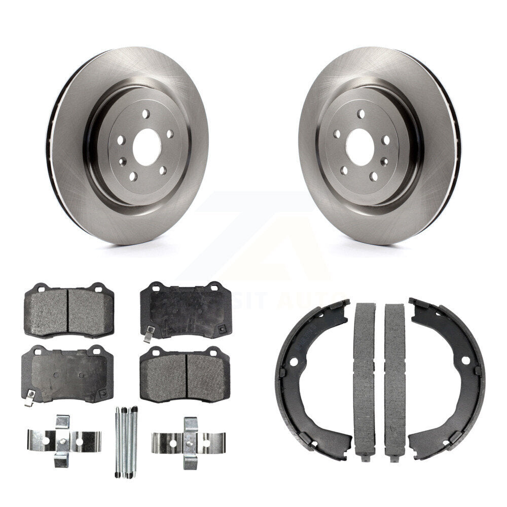 Transit Auto K8T-105384 Disc Brake Kit for 2009-2015 Cadillac CTS, Chevrolet Camaro - Rear product image