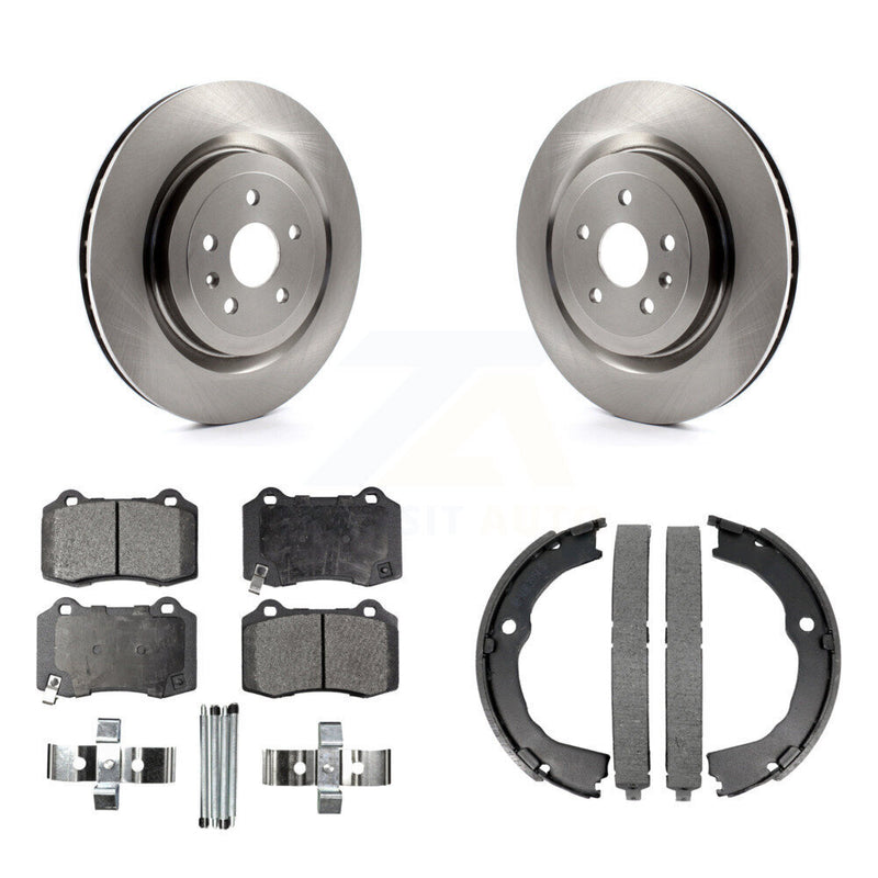 Transit Auto K8T-105384 Disc Brake Kit for 2009-2015 Cadillac CTS, Chevrolet Camaro - Rear product image