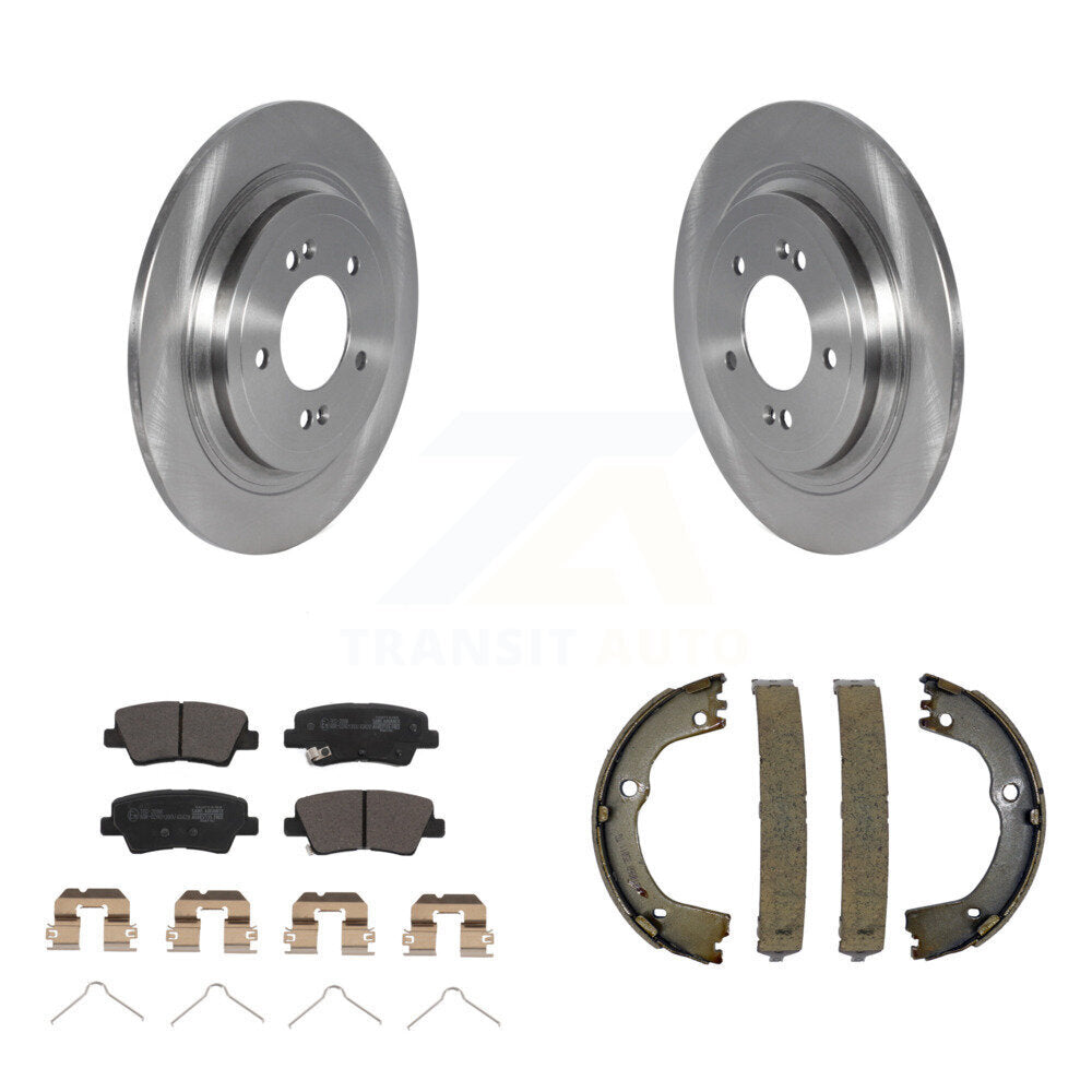 Transit Auto K8T-105392 Disc Brake Kit for 2017-2022 Hyundai Tucson, Kia Sportage - Rear product image