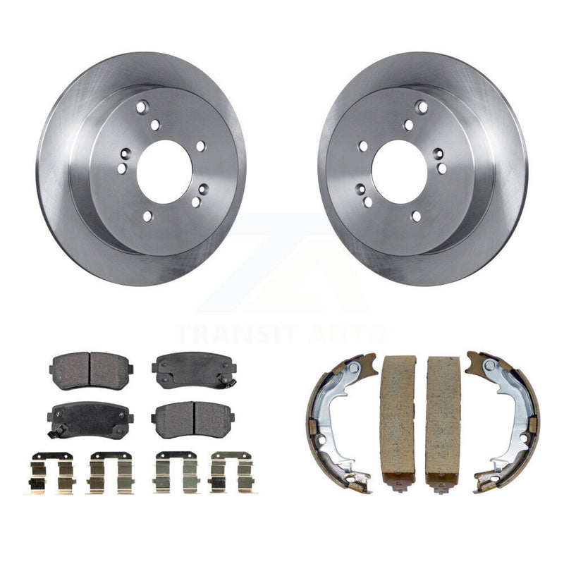 Transit Auto K8T-105403 Disc Brake Kit for 2010-2016 Kia Sportage, Hyundai Tucson - Rear product image
