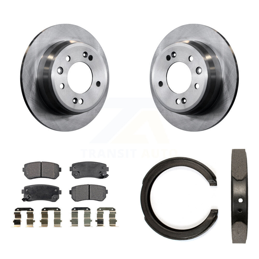 Transit Auto K8T-105405 Disc Brake Kit for 2011-2016 Kia Sportage - Rear product image