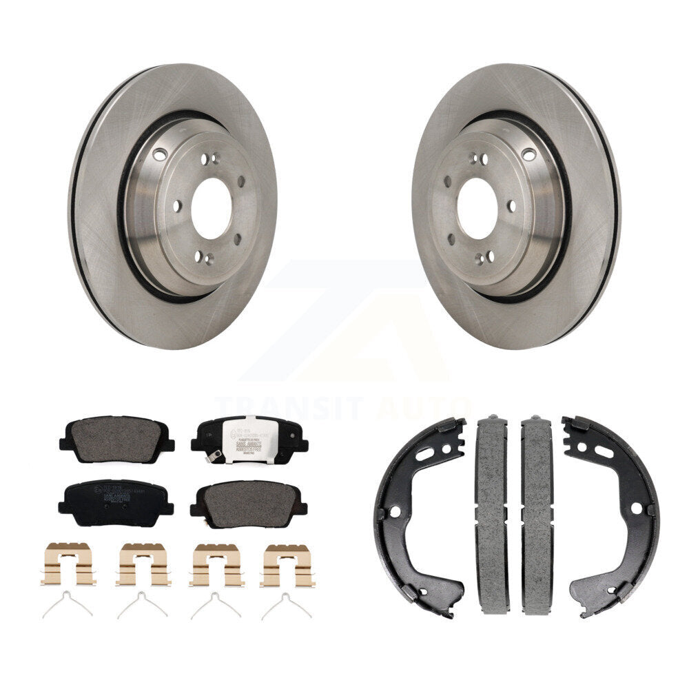Transit Auto K8T-105410 Disc Brake Kit for 2018-2020 Genesis G80 - Rear product image