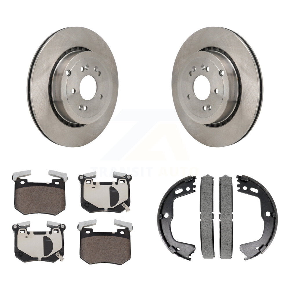 Transit Auto K8T-105412 Disc Brake Kit for 2018-2021 Genesis G70, Kia Stinger - Rear product image