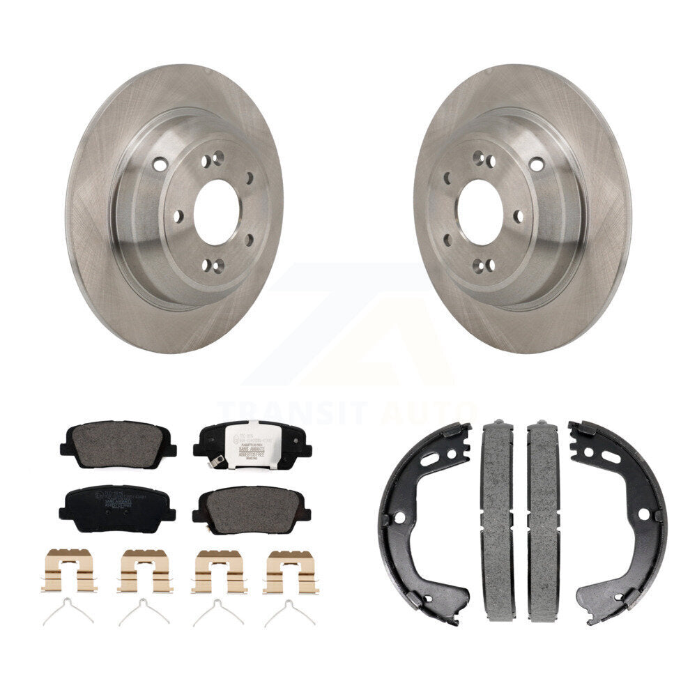 Transit Auto K8T-105413 Disc Brake Kit for 2018-2022 Genesis G70, Kia Stinger - Rear product image
