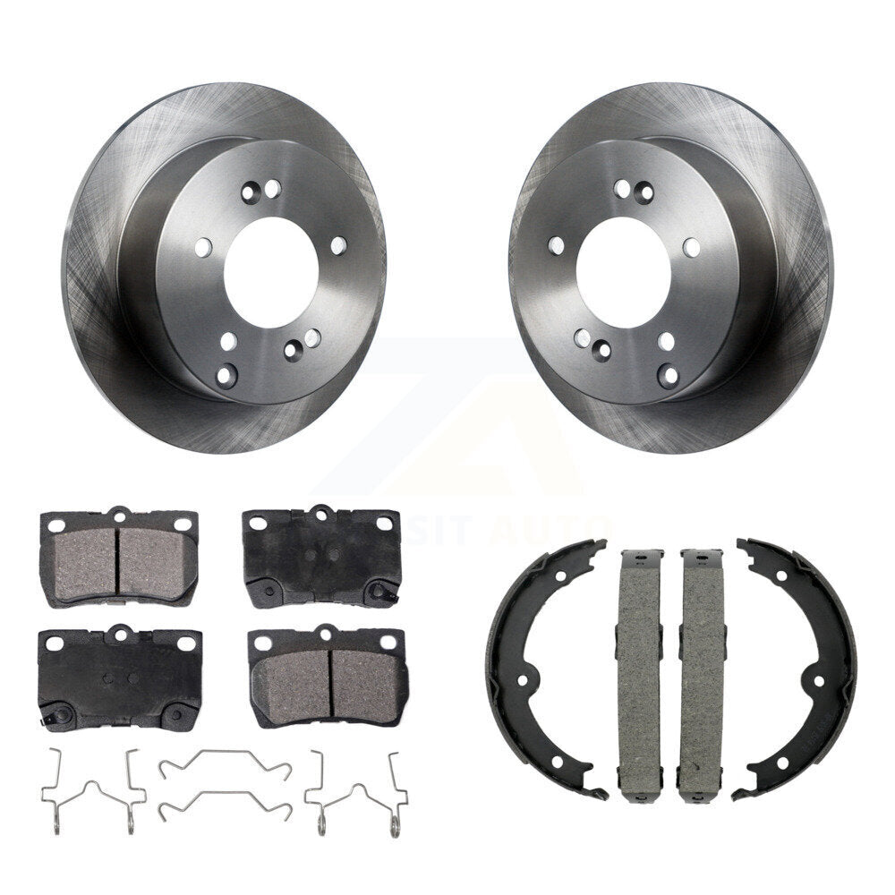 Transit Auto K8T-105416 Disc Brake Kit for 2006-2013 Lexus IS250 - Rear product image