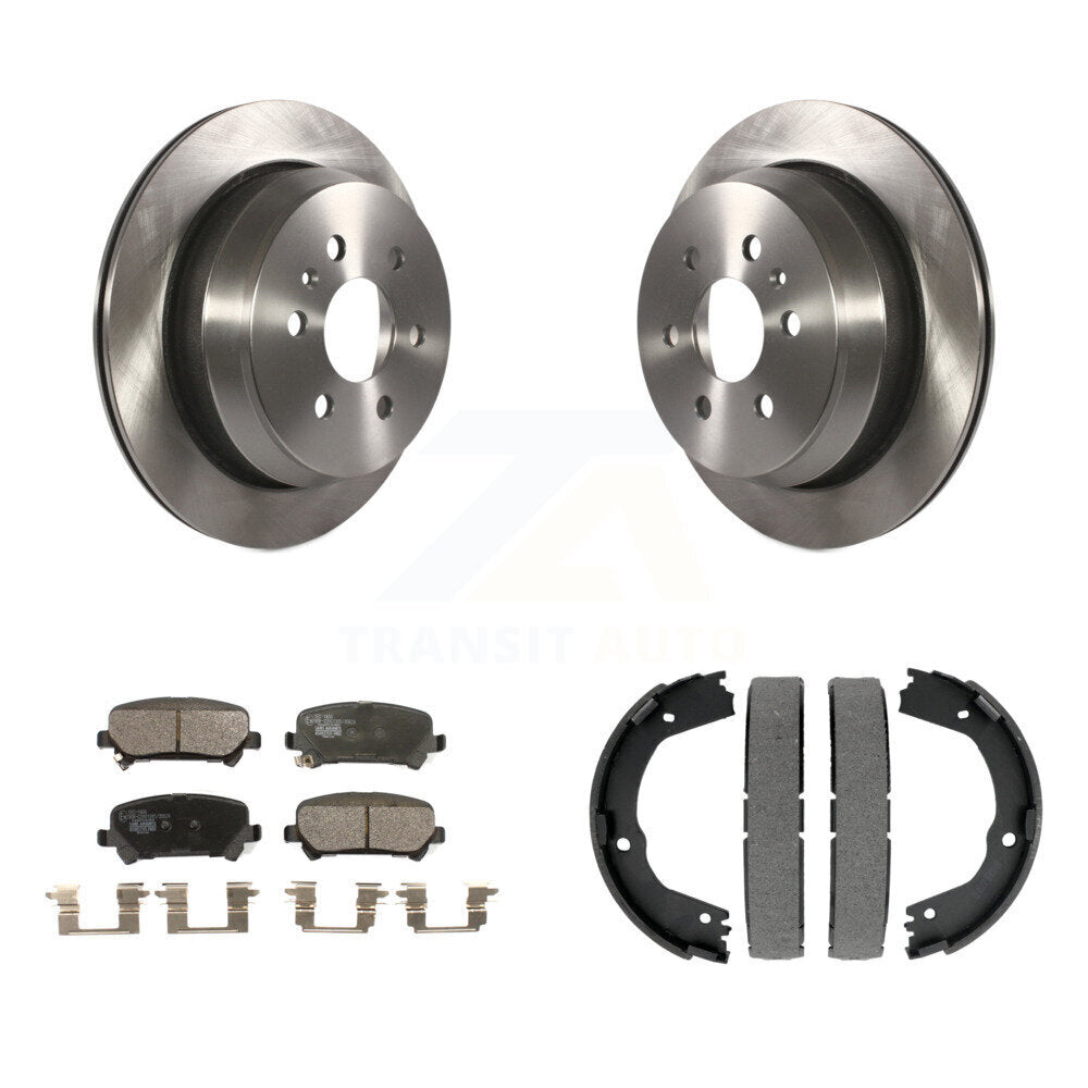 Transit Auto K8T-105425 Disc Brake Kit for 2015-2020 Chevrolet Colorado, GMC Canyon - Rear product image