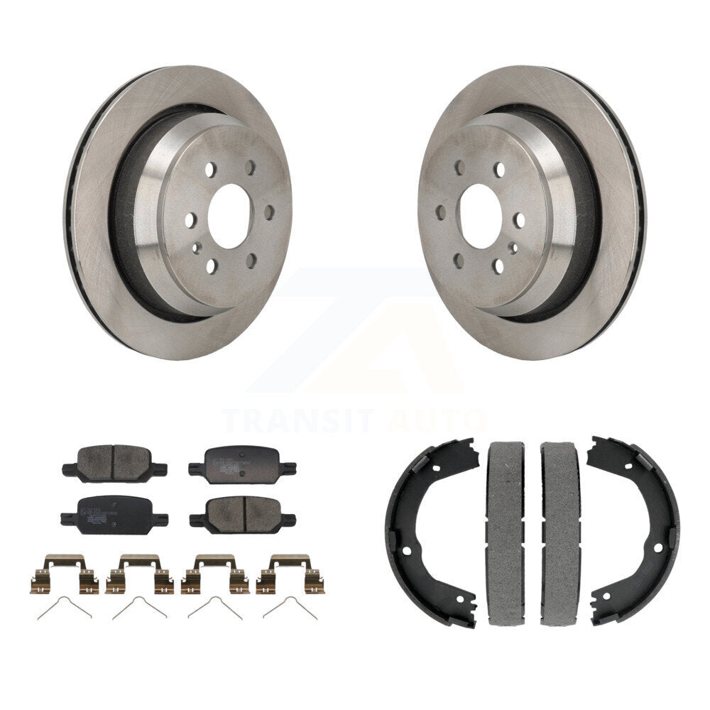 Transit Auto K8T-105426 Disc Brake Kit for 2021-2022 Chevrolet Colorado, GMC Canyon - Rear product image
