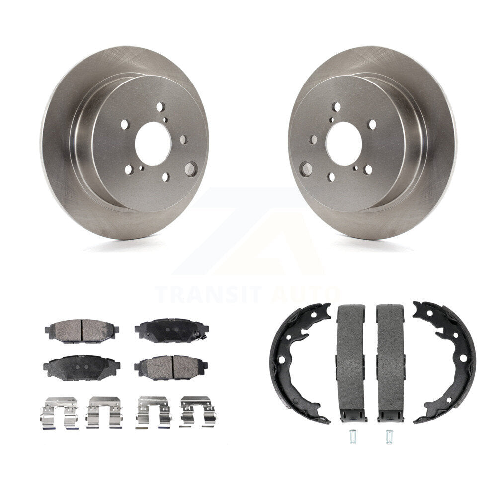 Transit Auto K8T-105441 Disc Brake Kit for 2012-2022 Subaru Crosstrek, Subaru Impreza, Subaru Forester & more - Rear product image