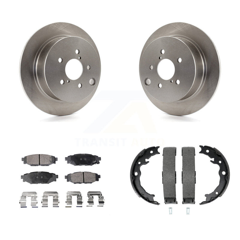Transit Auto K8T-105441 Disc Brake Kit for 2012-2022 Subaru Crosstrek, Subaru Impreza, Subaru Forester & more - Rear product image