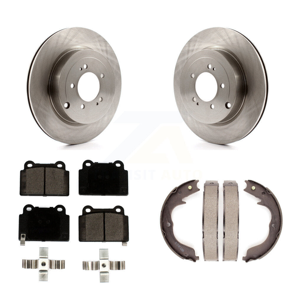 Transit Auto K8T-105445 Disc Brake Kit for 2008-2014 Mitsubishi Lancer - Rear product image