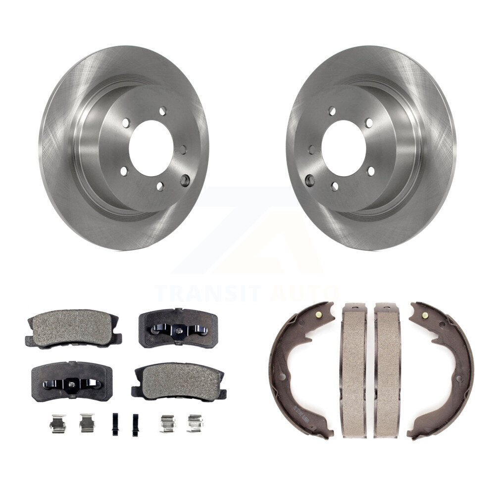 Transit Auto K8T-105448 Disc Brake Kit for 2008 Mitsubishi Outlander - Rear product image
