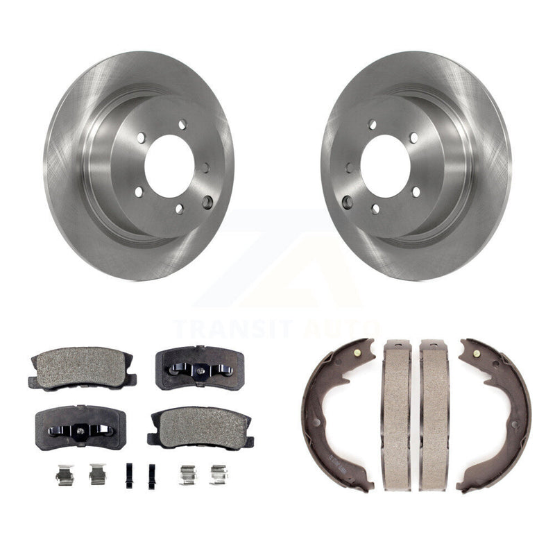 Transit Auto K8T-105448 Disc Brake Kit for 2008 Mitsubishi Outlander - Rear product image