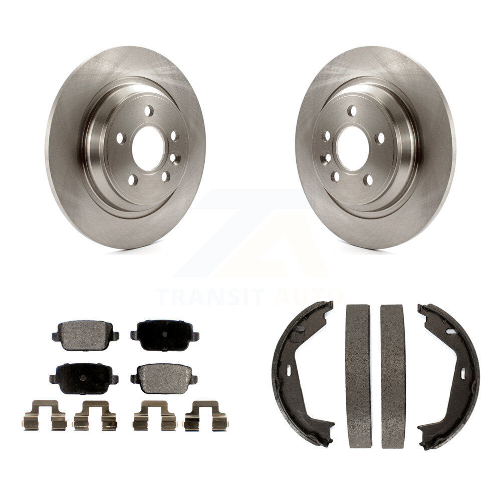 Transit Auto K8T-105458 Disc Brake Kit for 2008-2009 Volvo S80 - Rear product image