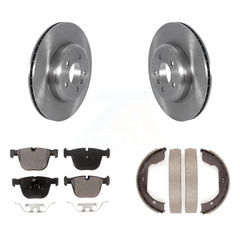 Transit Auto K8T-105484 Disc Brake Kit for 2010-2017 BMW ActiveHybrid 7, BMW 740Li xDrive, BMW 535i GT xDrive & more - Rear product image