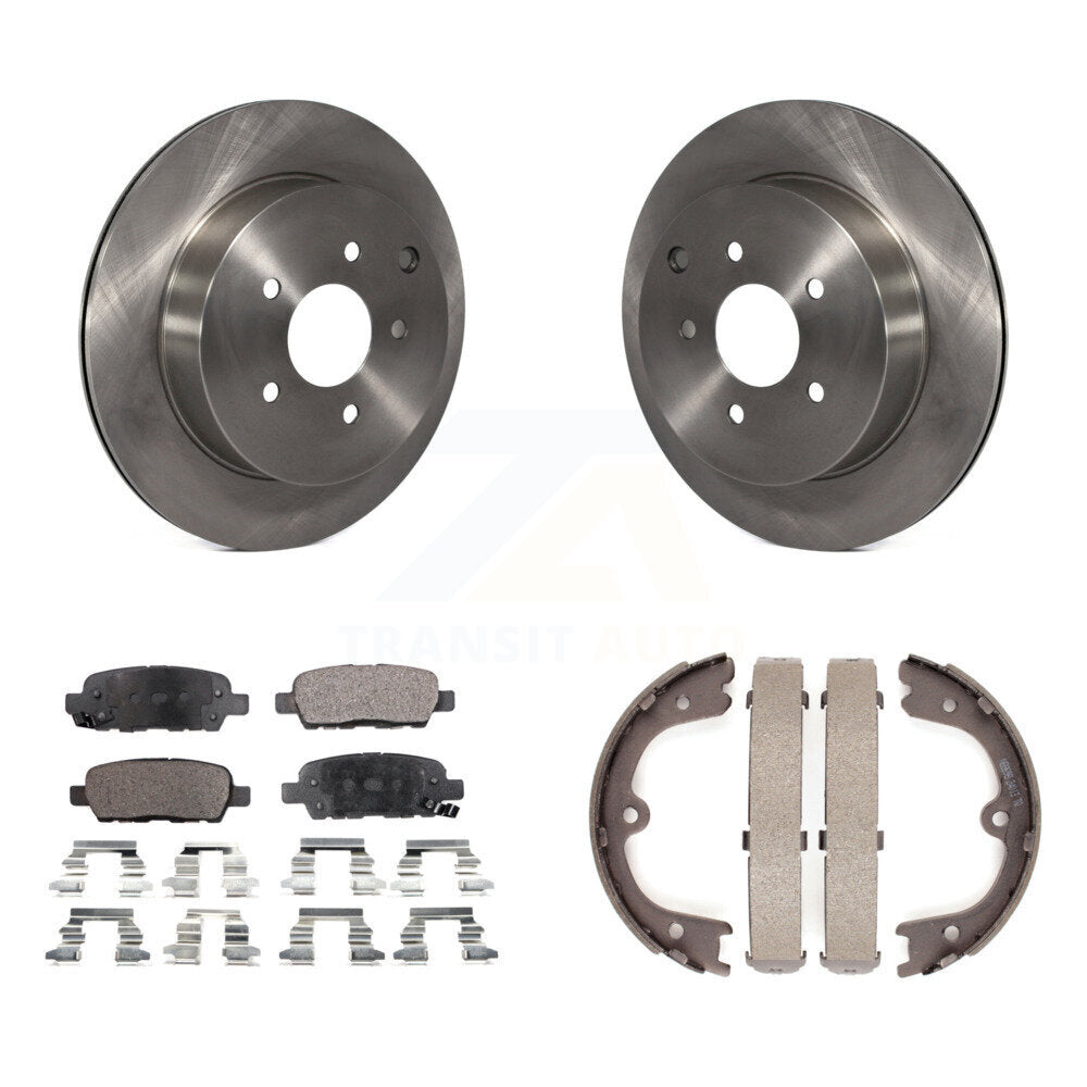 Transit Auto K8T-105501 Disc Brake Kit for 2003-2016 INFINITI Q70, INFINITI Q70L, INFINITI QX70 & more - Rear product image