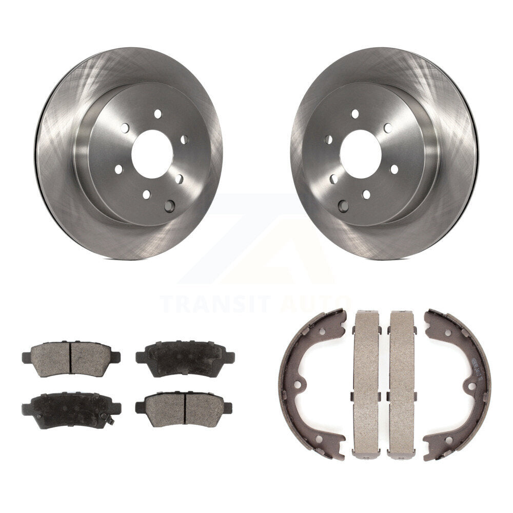 Transit Auto K8T-105504 Disc Brake Kit for 2005-2012 Nissan Pathfinder - Rear product image
