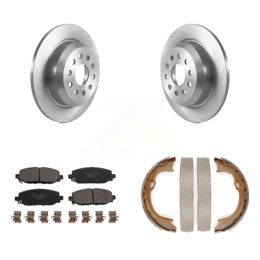 Transit Auto K8T-105510 Disc Brake Kit for 2018-2020 Jeep Wrangler - Rear product image